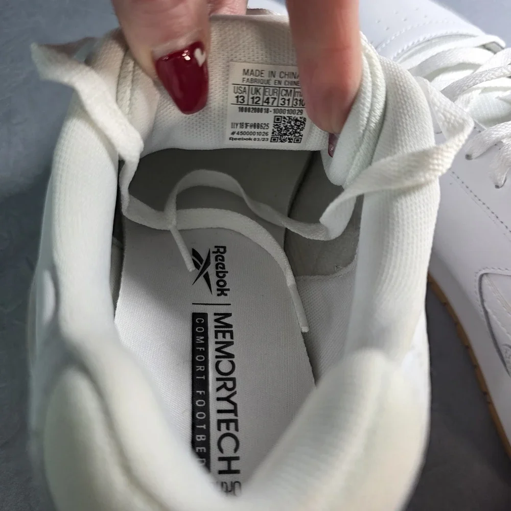 NEW‎ Reebok Glide Men's Sneaker's White Size 13